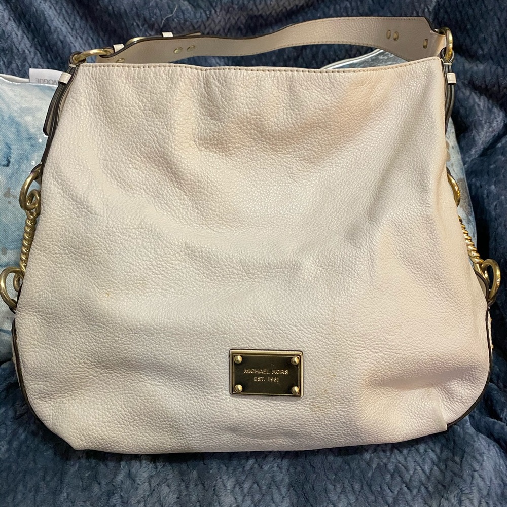 Michael Kors shoulder bag in white